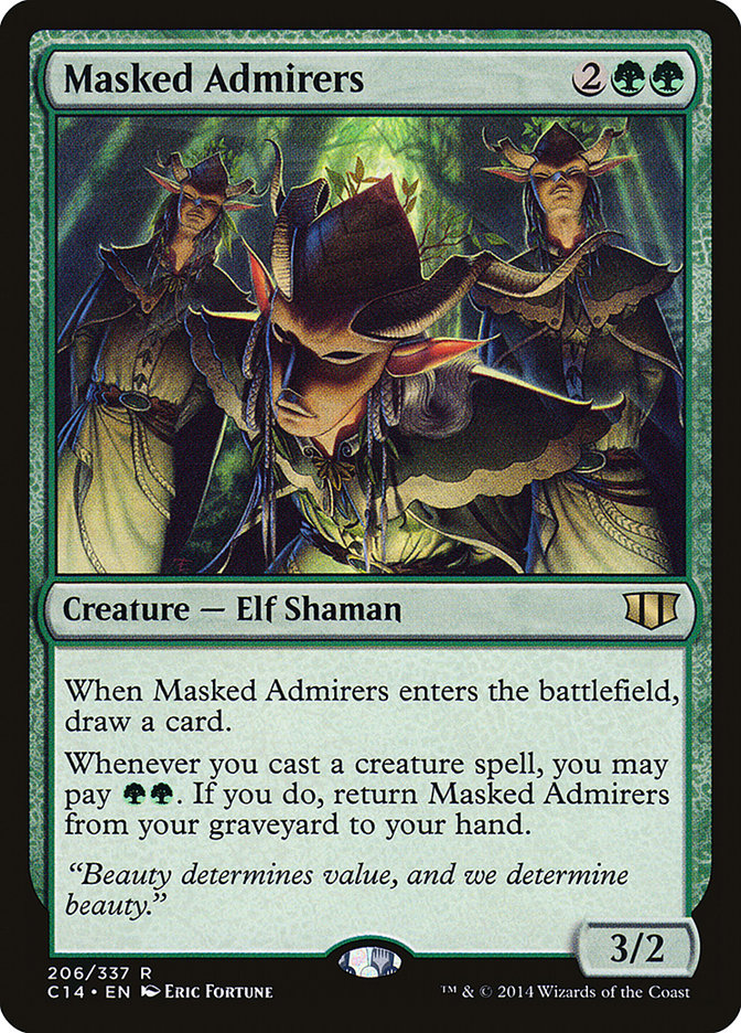 Masked Admirers [Commander 2014] | Pegasus Games WI