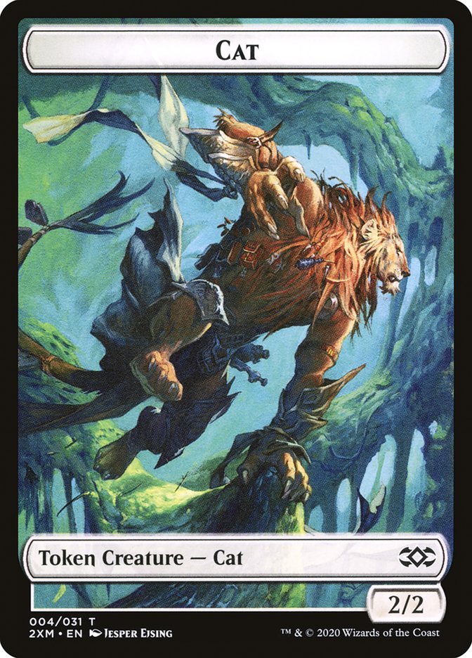 Cat Token [Double Masters Tokens] | Pegasus Games WI