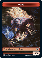 Ogre // Zombie Double-Sided Token [Starter Commander Decks] | Pegasus Games WI