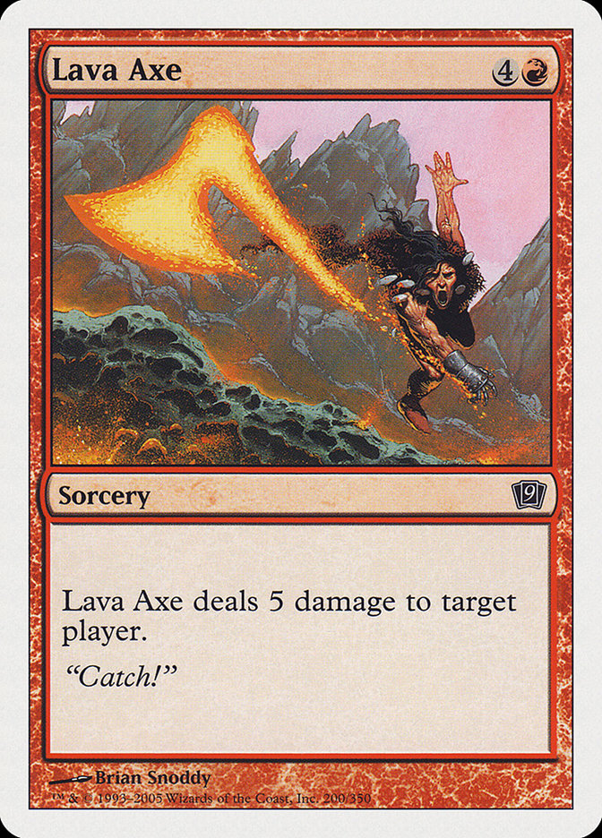 Lava Axe [Ninth Edition] | Pegasus Games WI