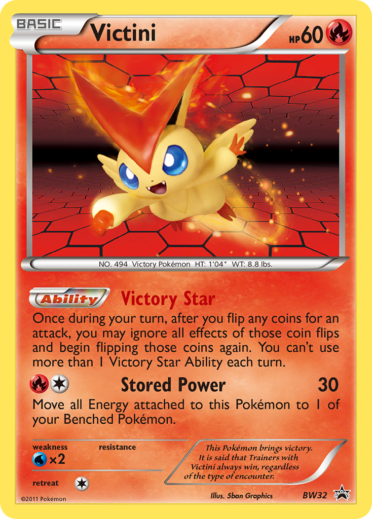 Victini (BW32) [Black & White: Black Star Promos] | Pegasus Games WI