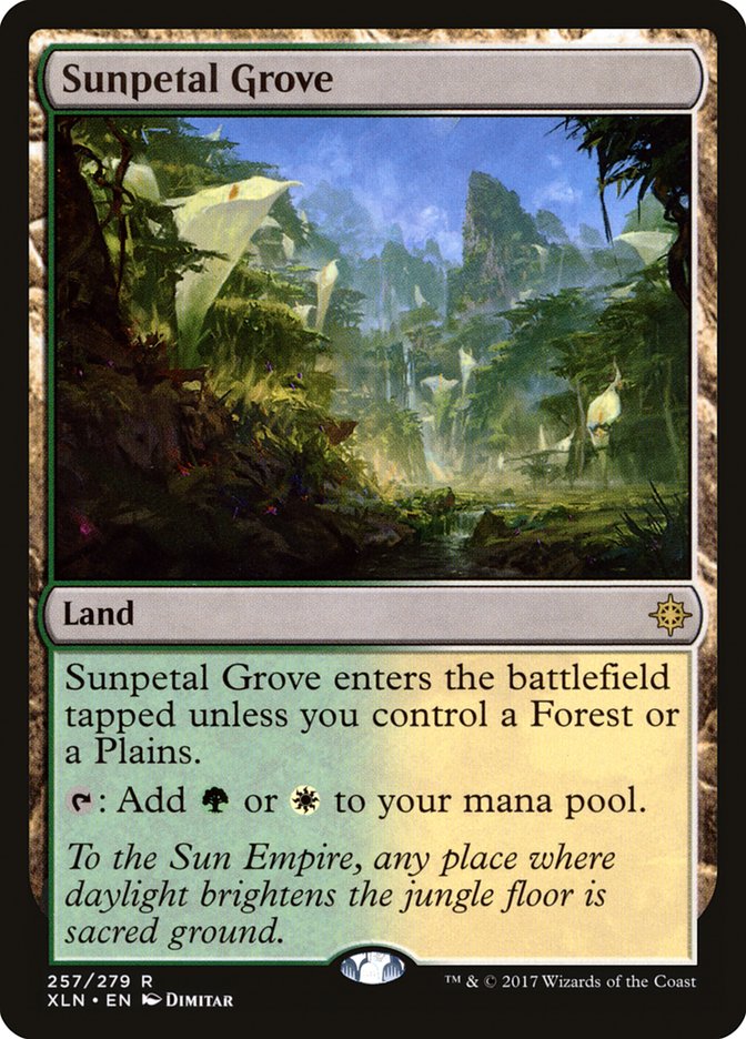 Sunpetal Grove [Ixalan] | Pegasus Games WI