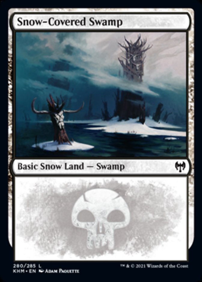 Snow-Covered Swamp (280) [Kaldheim] | Pegasus Games WI