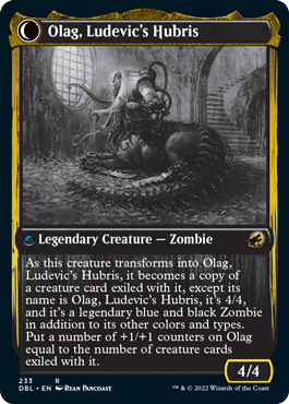 Ludevic, Necrogenius // Olag, Ludevic's Hubris [Innistrad: Double Feature] | Pegasus Games WI