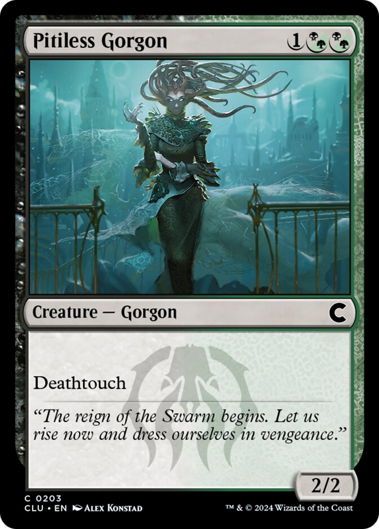 Pitiless Gorgon [Ravnica: Clue Edition] | Pegasus Games WI