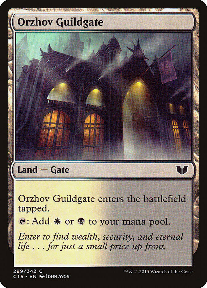 Orzhov Guildgate [Commander 2015] | Pegasus Games WI