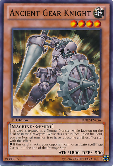 Ancient Gear Knight [BP02-EN056] Common | Pegasus Games WI