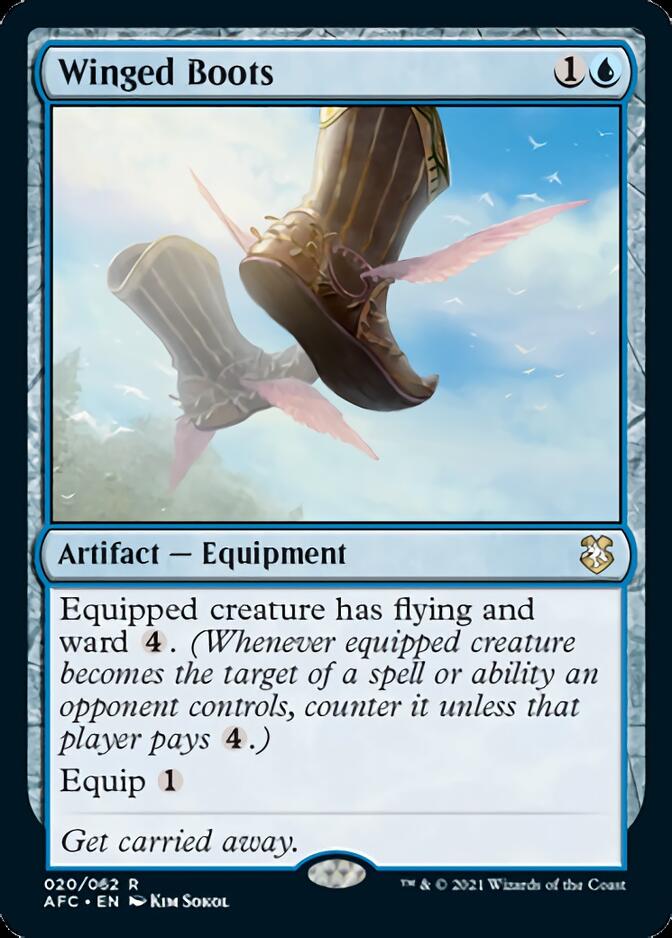 Winged Boots [Dungeons & Dragons: Adventures in the Forgotten Realms Commander] | Pegasus Games WI