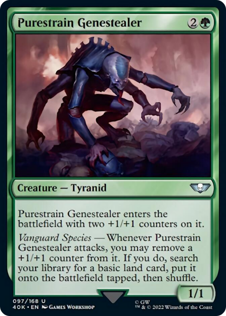 Purestrain Genestealer (Surge Foil) [Warhammer 40,000] | Pegasus Games WI