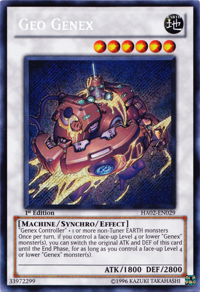 Geo Genex [HA02-EN029] Secret Rare | Pegasus Games WI