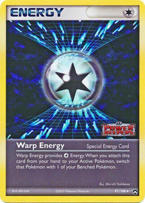 Warp Energy (91/108) (Stamped) [EX: Power Keepers] | Pegasus Games WI