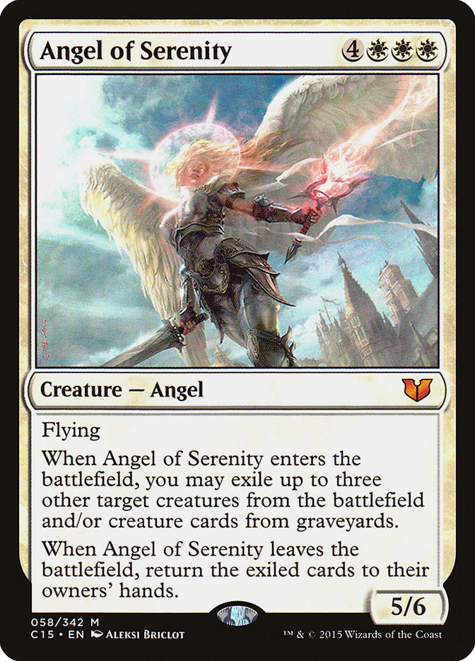 Angel of Serenity [Commander 2015] | Pegasus Games WI