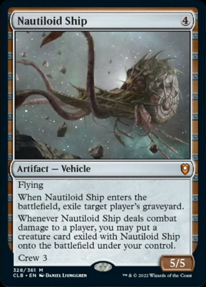 Nautiloid Ship [Commander Legends: Battle for Baldur's Gate] | Pegasus Games WI