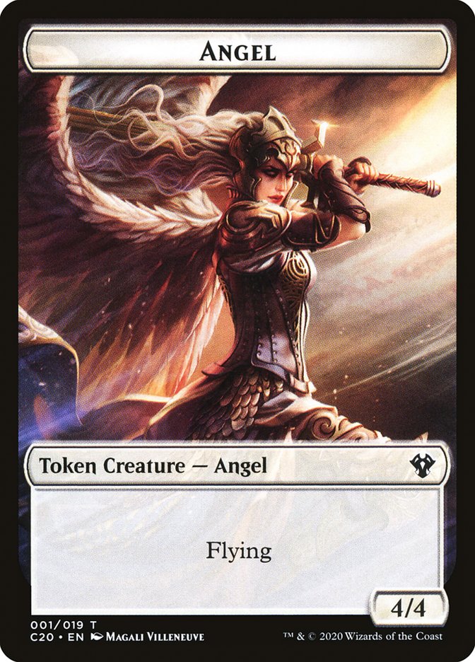 Angel Token [Commander 2020 Tokens] | Pegasus Games WI