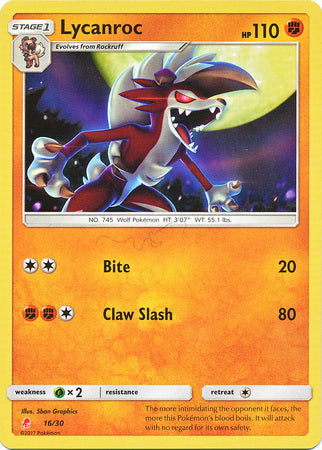 Lycanroc (16/30) [Sun & Moon: Trainer Kit - Lycanroc] | Pegasus Games WI