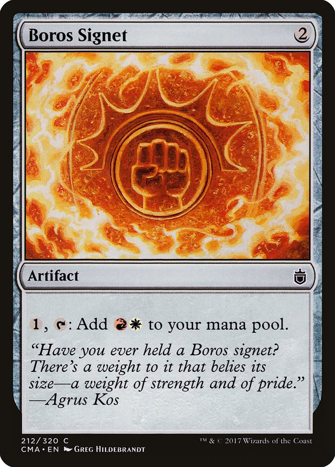 Boros Signet [Commander Anthology] | Pegasus Games WI