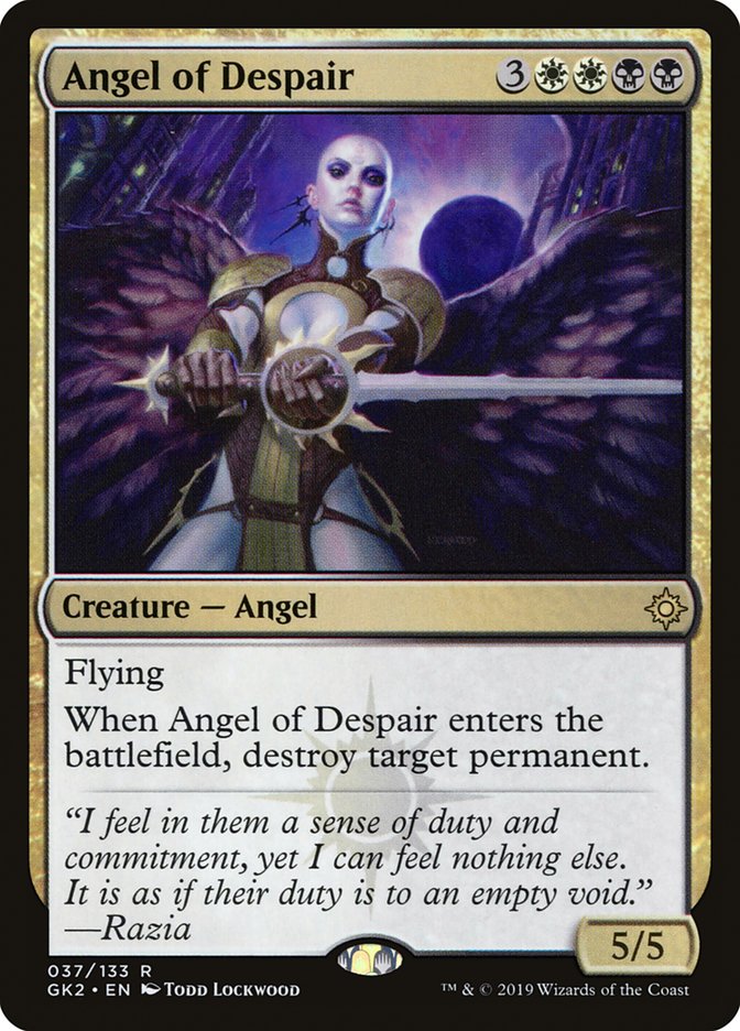 Angel of Despair [Ravnica Allegiance Guild Kit] | Pegasus Games WI