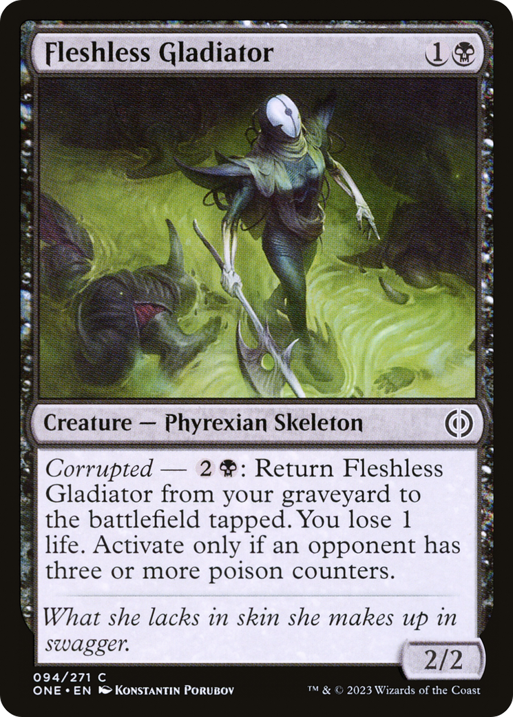 Fleshless Gladiator [Phyrexia: All Will Be One] | Pegasus Games WI