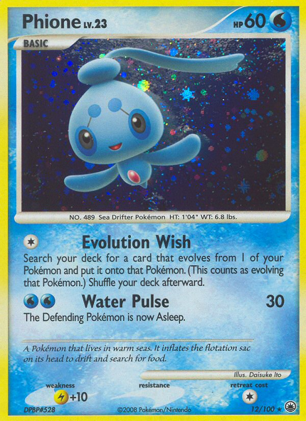 Phione (12/100) [Diamond & Pearl: Majestic Dawn] | Pegasus Games WI