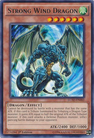 Strong Wind Dragon [LC5D-EN060] Rare | Pegasus Games WI