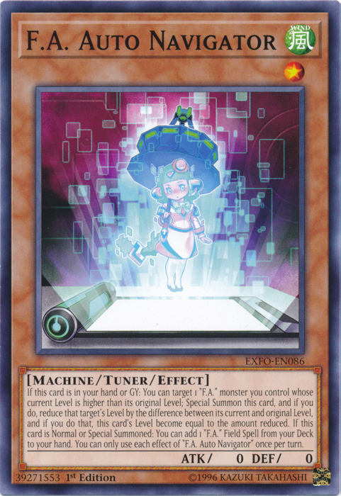 F.A. Auto Navigator [EXFO-EN086] Common | Pegasus Games WI