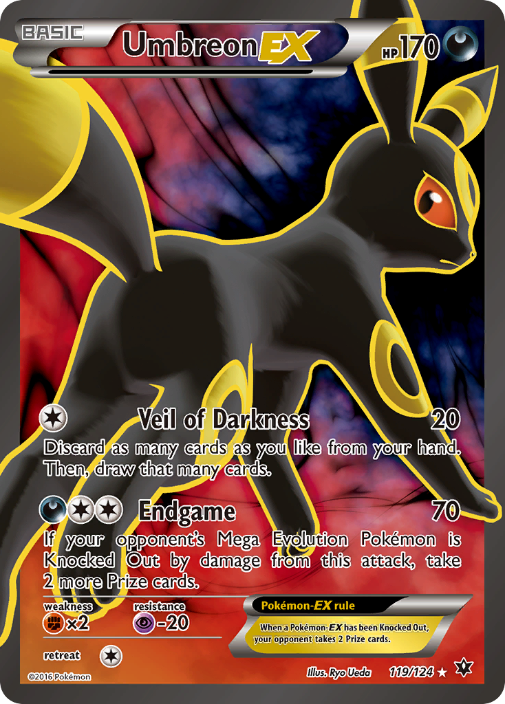 Umbreon EX (119/124) [XY: Fates Collide] | Pegasus Games WI