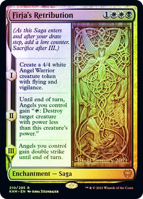 Firja's Retribution [Kaldheim Prerelease Promos] | Pegasus Games WI
