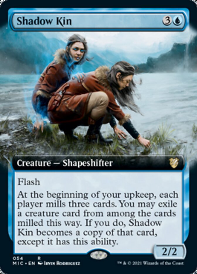 Shadow Kin (Extended Art) [Innistrad: Midnight Hunt Commander] | Pegasus Games WI