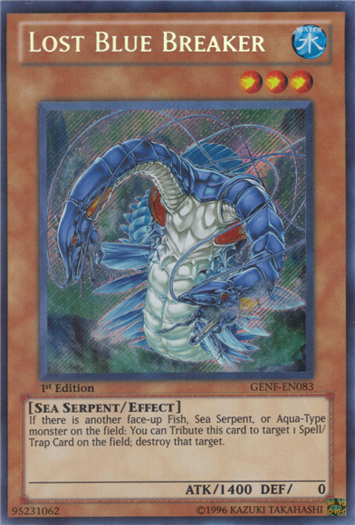 Lost Blue Breaker [GENF-EN083] Secret Rare | Pegasus Games WI