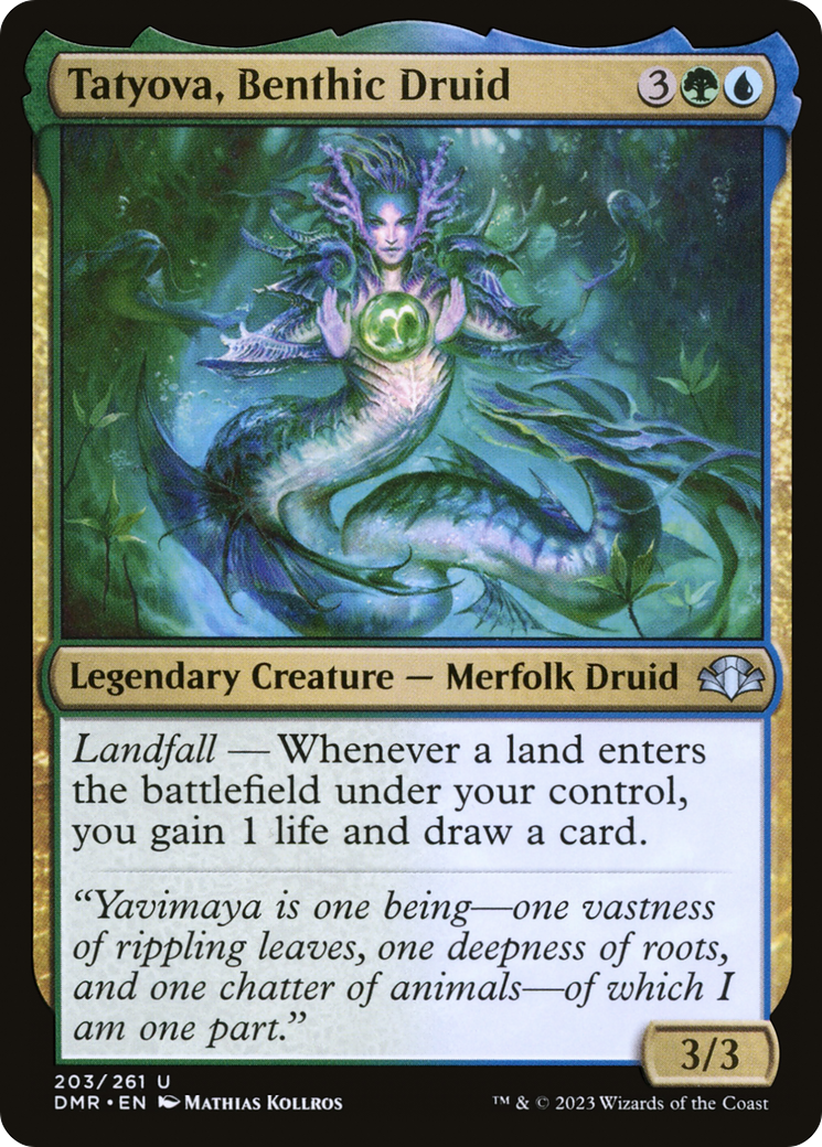 Tatyova, Benthic Druid [Dominaria Remastered] | Pegasus Games WI