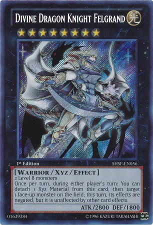 Divine Dragon Knight Felgrand [SHSP-EN056] Secret Rare | Pegasus Games WI