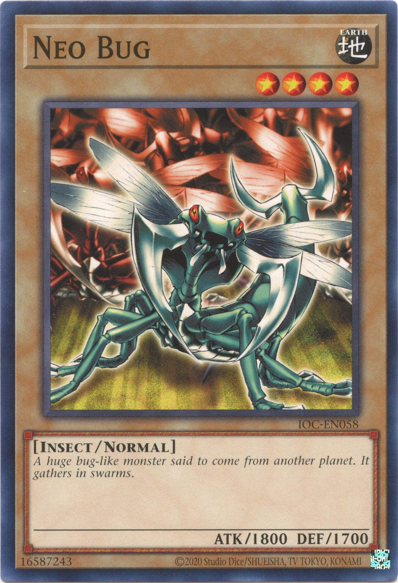 Neo Bug (25th Anniversary) [IOC-EN058] Common | Pegasus Games WI