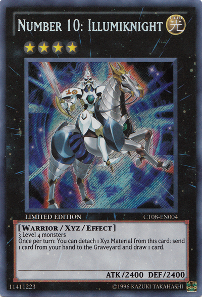 Number 10: Illumiknight [CT08-EN004] Secret Rare | Pegasus Games WI