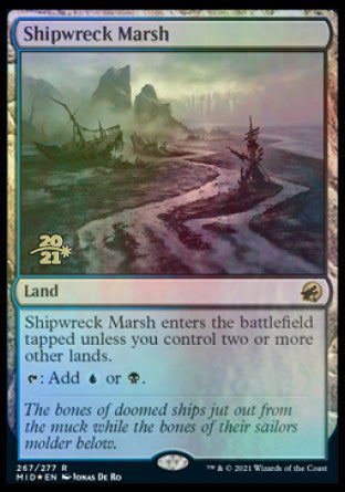 Shipwreck Marsh [Innistrad: Midnight Hunt Prerelease Promos] | Pegasus Games WI