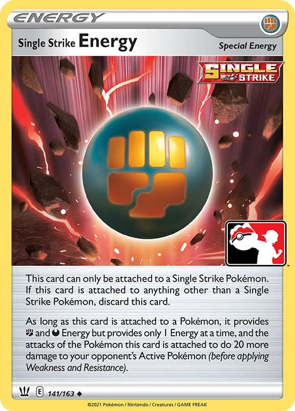 Single Strike Energy (141/163) [Prize Pack Series Two] | Pegasus Games WI