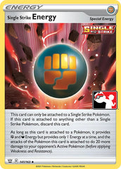 Single Strike Energy (141/163) [Prize Pack Series Two] | Pegasus Games WI