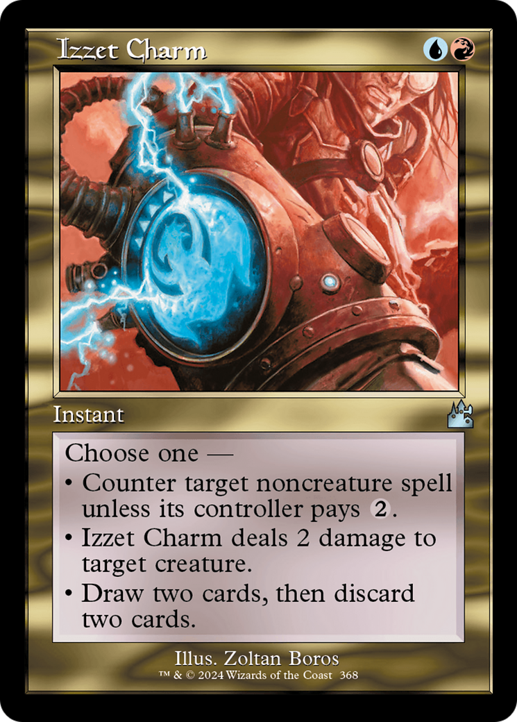 Izzet Charm (Retro Frame) [Ravnica Remastered] | Pegasus Games WI