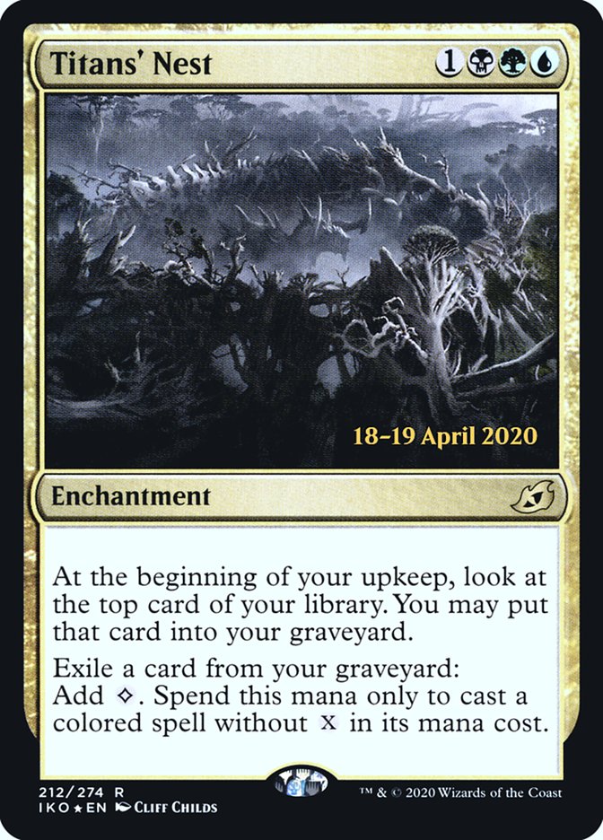 Titans' Nest [Ikoria: Lair of Behemoths Prerelease Promos] | Pegasus Games WI