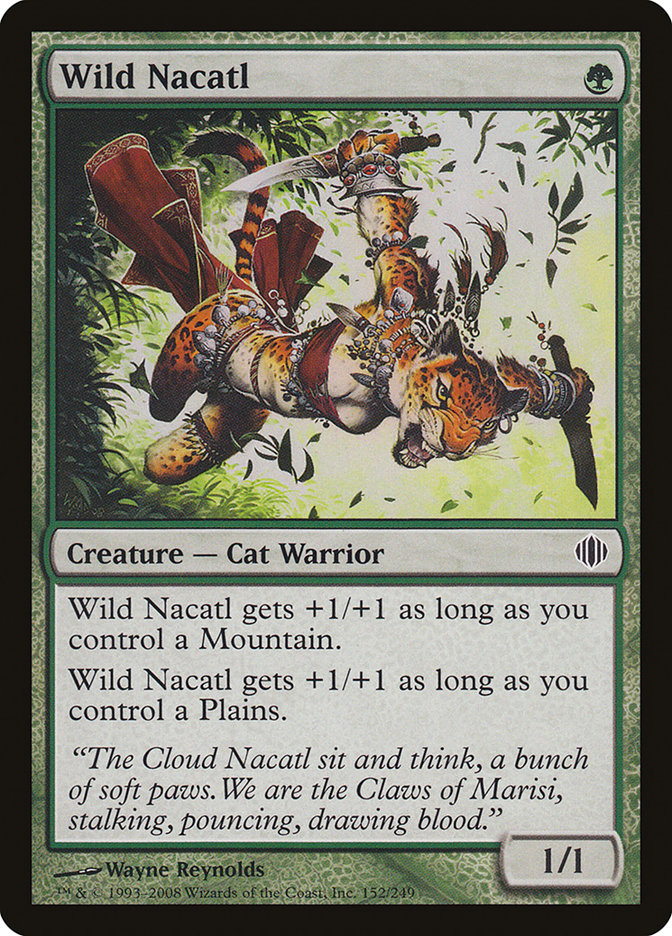 Wild Nacatl [Shards of Alara] | Pegasus Games WI