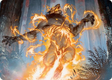 Burn the Accursed Art Card [Innistrad: Midnight Hunt Art Series] | Pegasus Games WI