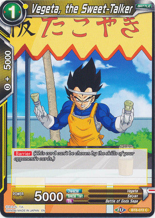 Vegeta, the Sweet-Talker [BT8-072] | Pegasus Games WI