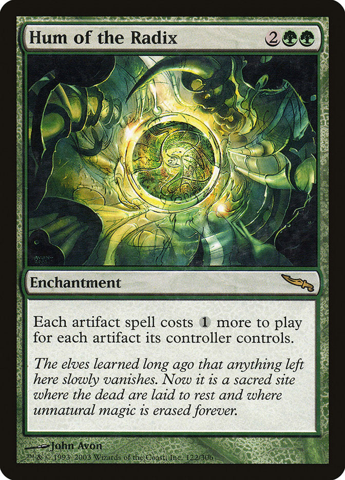 Hum of the Radix [Mirrodin] | Pegasus Games WI