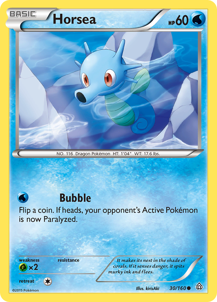 Horsea (30/160) [XY: Primal Clash] | Pegasus Games WI