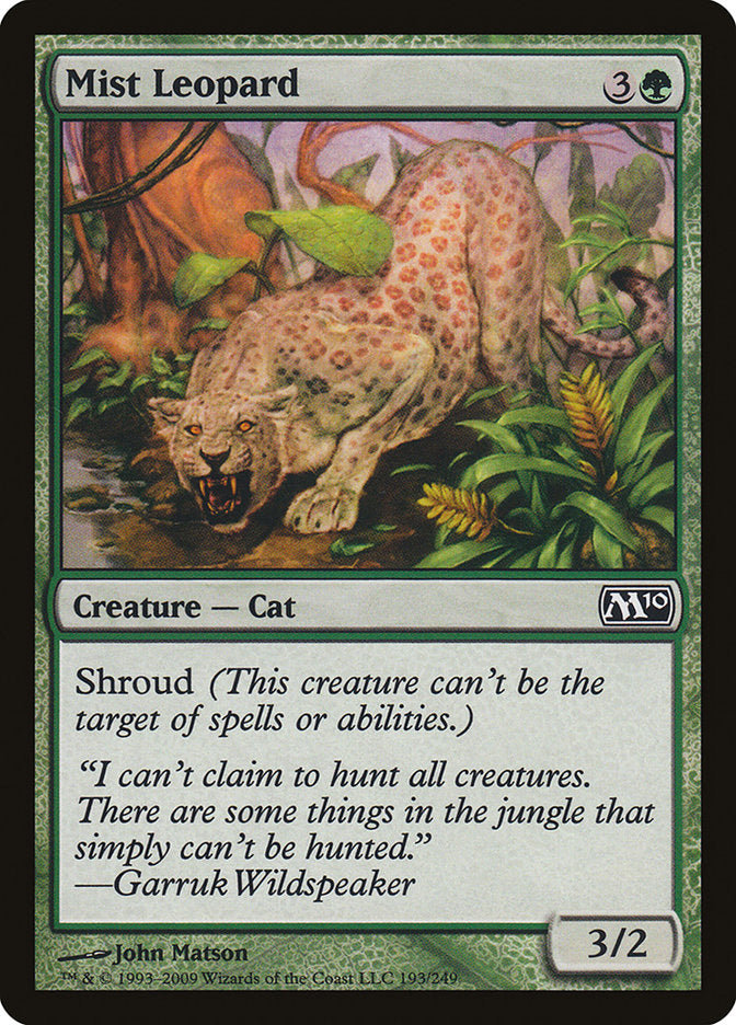 Mist Leopard [Magic 2010] | Pegasus Games WI