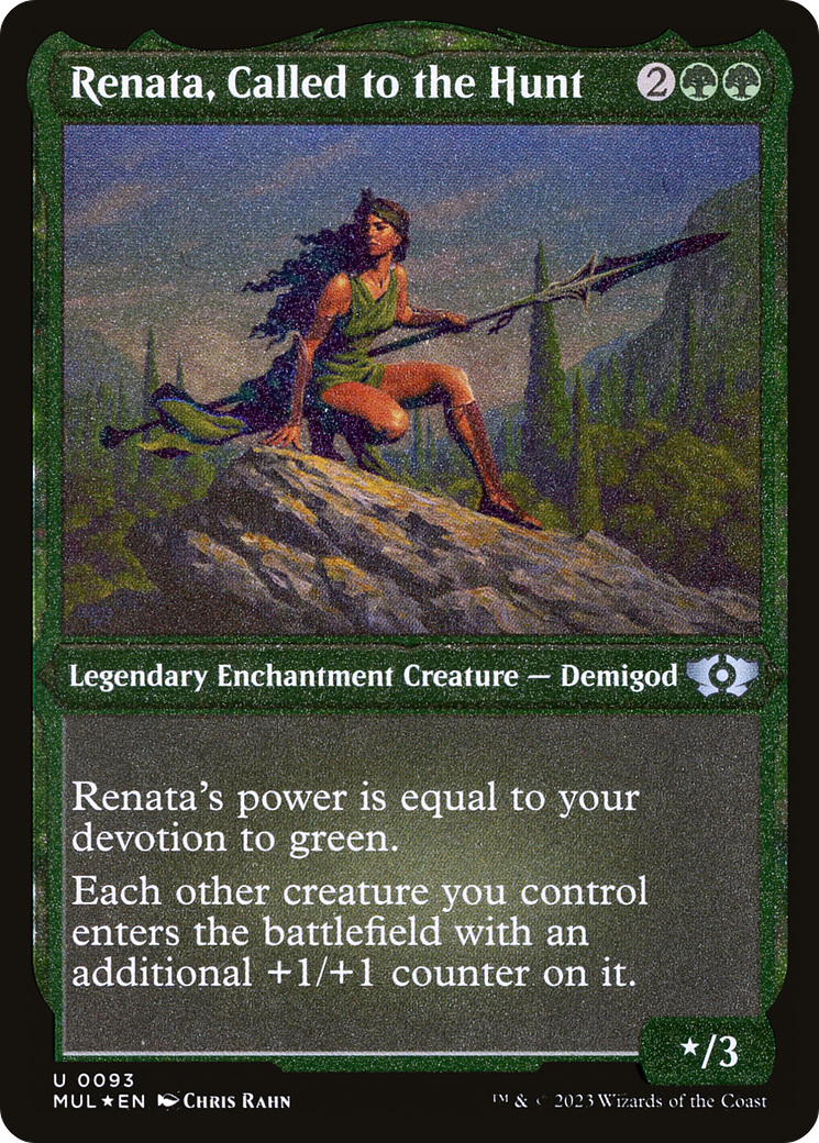 Renata, Called to the Hunt (Foil Etched) [Multiverse Legends] | Pegasus Games WI