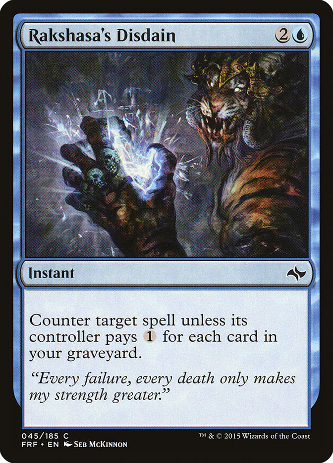 Rakshasa's Disdain [Fate Reforged] | Pegasus Games WI