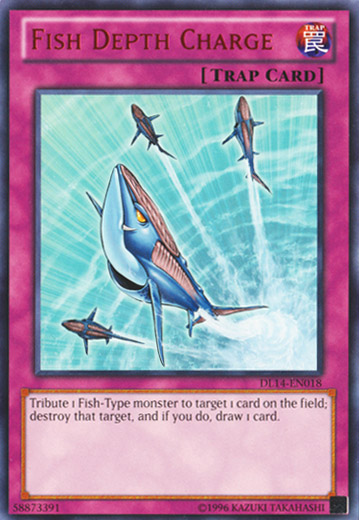 Fish Depth Charge (Red) [DL14-EN018] Rare | Pegasus Games WI