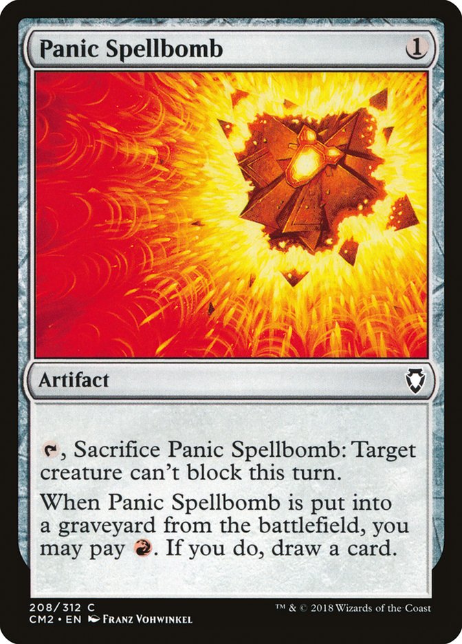 Panic Spellbomb [Commander Anthology Volume II] | Pegasus Games WI