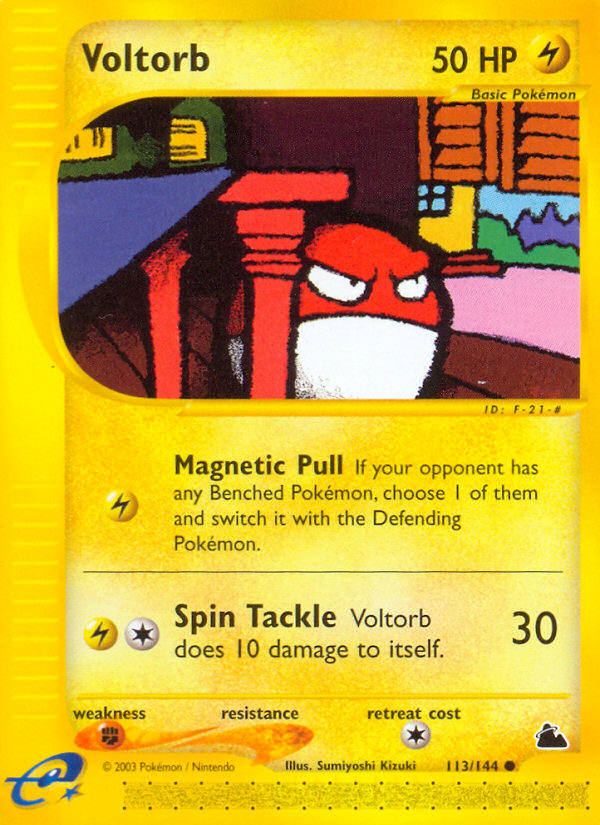 Voltorb (113/144) [Skyridge] | Pegasus Games WI