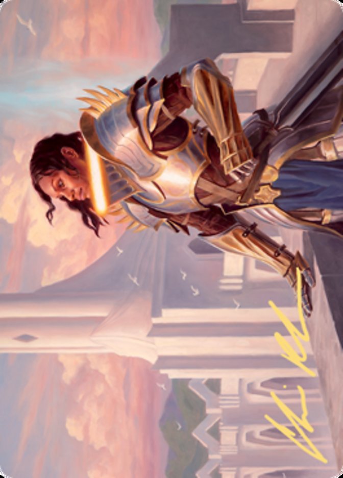 Tazri, Beacon of Unity Art Card [Zendikar Rising Art Series] | Pegasus Games WI